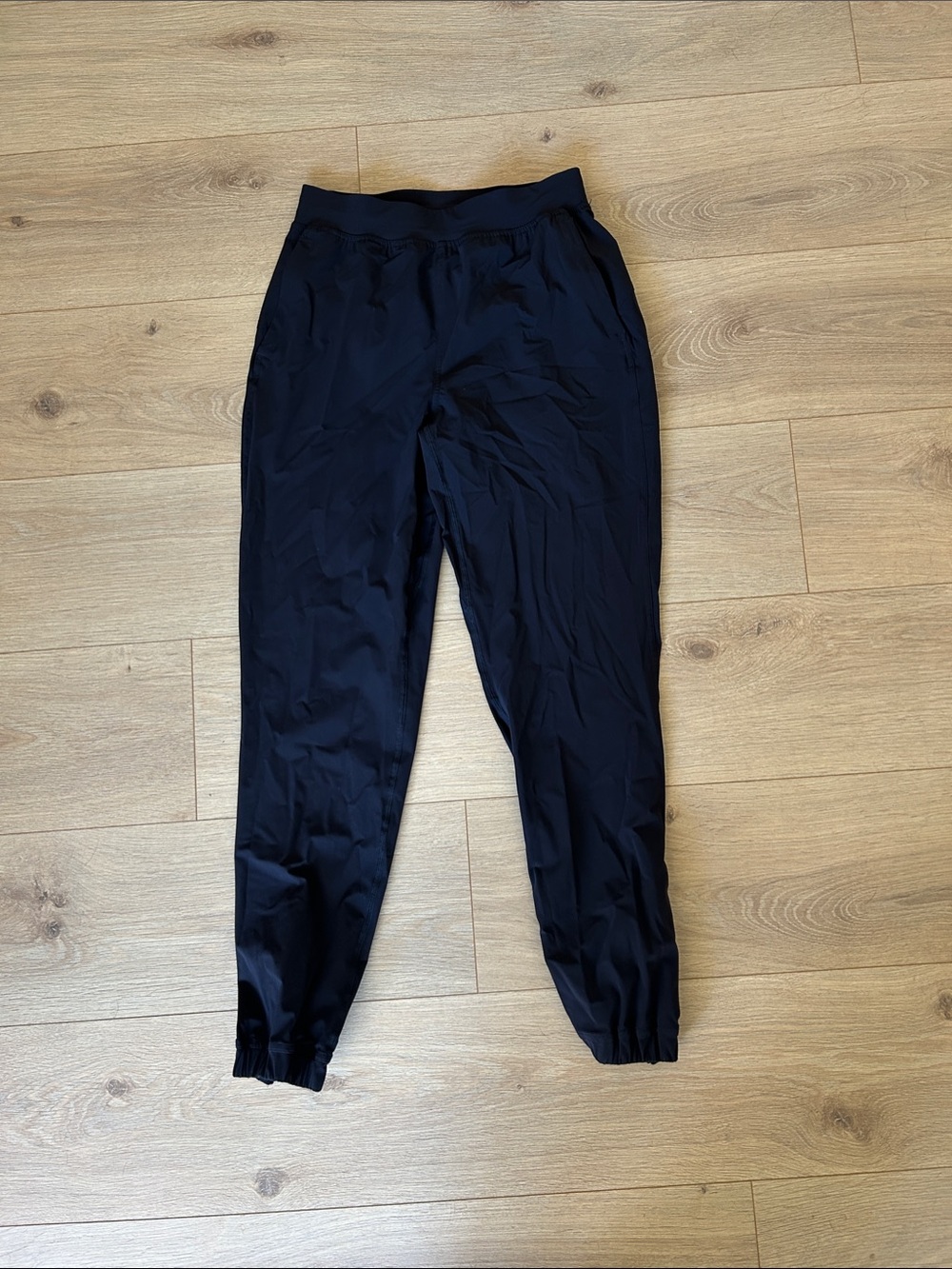 lululemon athletica Black Track Joggers (color midnight)